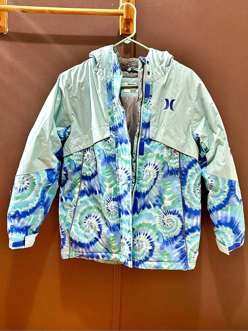 1Phantom Kids Tie-Dye Jacket in Blue & Green Like New